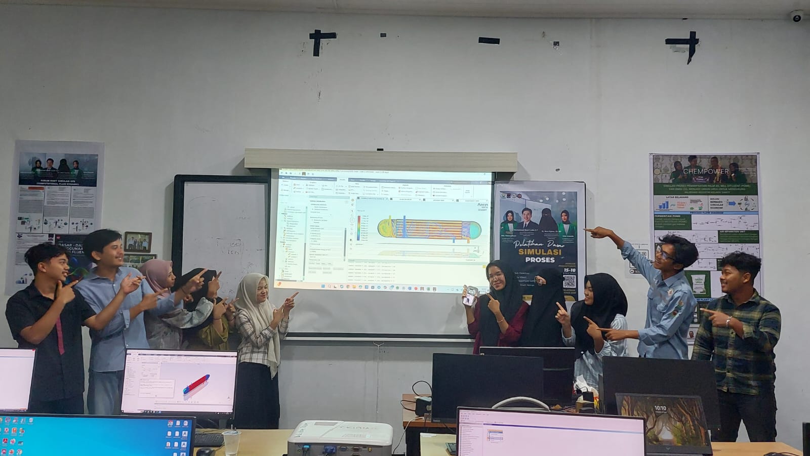 Pelatihan CFD 2025 di Teknik Kimia Unimal Image